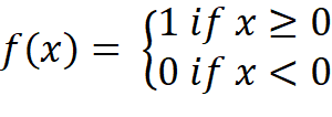 Binary Step Function