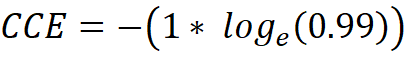 Categorical Cross Entropy Example 5